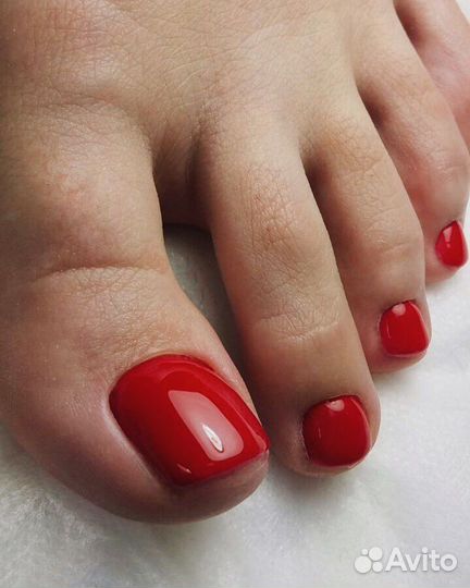 Smart-педикюр с покрытием гель-лак
