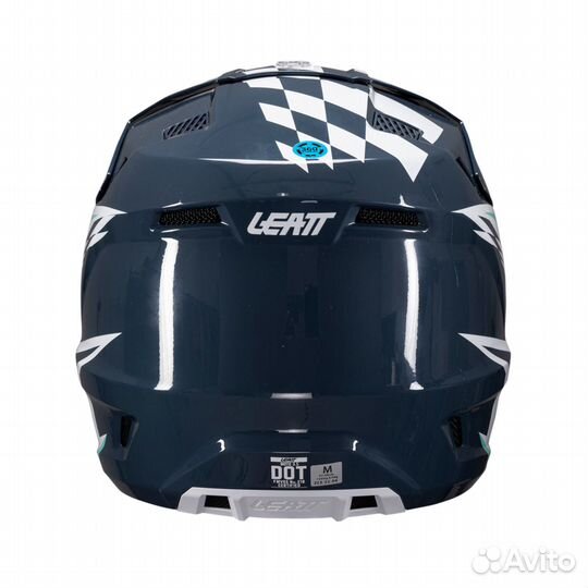 Мотошлем Leatt Moto 3.5 Helmet Kit (Blue, M, 2025