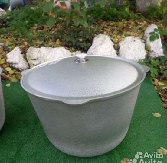 Котелок алюминиевый 40 лит