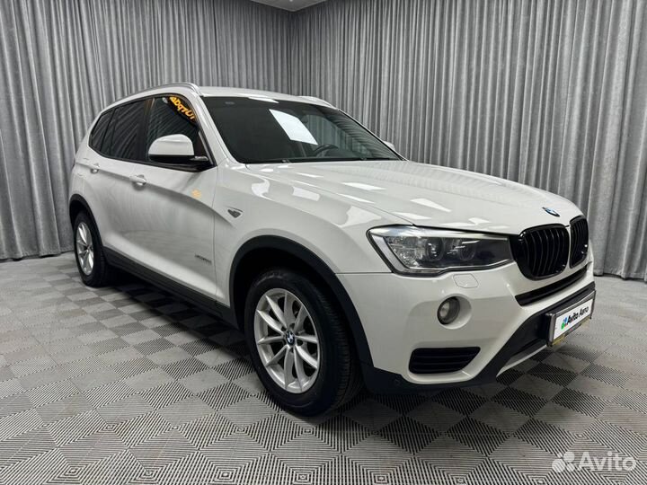 BMW X3 2.0 AT, 2016, 134 393 км