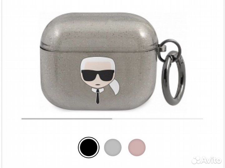 Чехол Karl Lagerfeld для AirPods 2/3 и pro