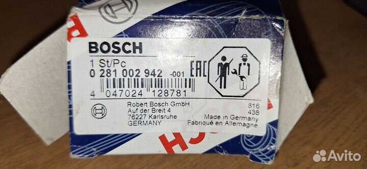 Датчик давления в топливной рампе W638 OM611