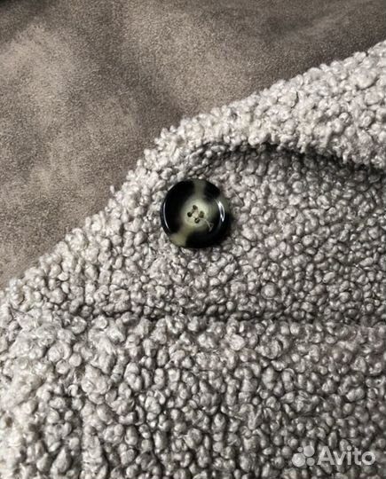 Пальто тедди осеннее zara