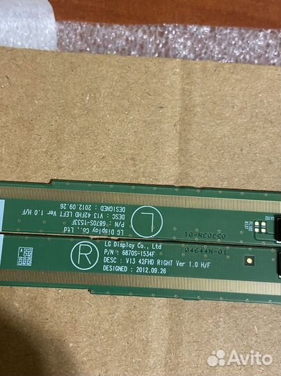 Lg 42ln655v планки матрицы с шлейфами