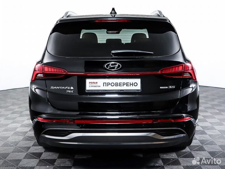 Hyundai Santa Fe 3.5 AT, 2021, 83 501 км