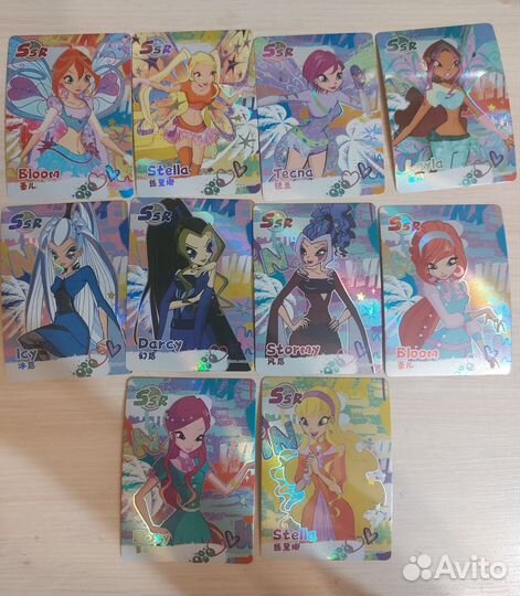 Карточки Винкс Winx и Хвост феи