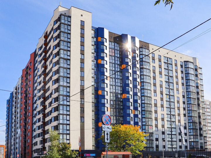 2-к. квартира, 56,7 м², 6/16 эт.