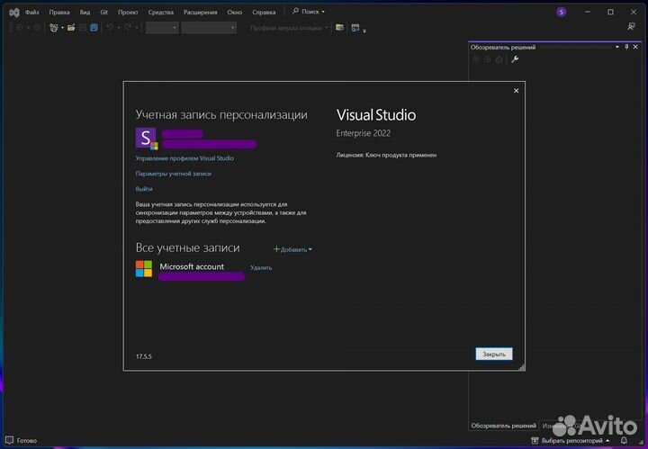 Visual Studio Professional / Enterprise 2022-2005