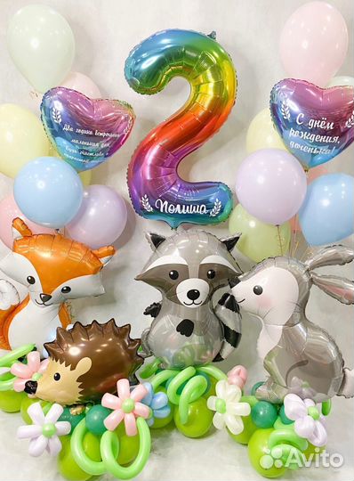 Воздушные шарики с гелием. Доставка и самовывоз