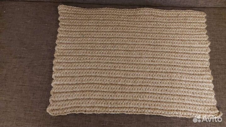 Коврик из джута