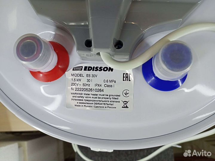 Электрический водонагреватель Edisson ES 30 V