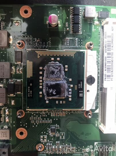 Ноутбук asus k52j на запчасти/донор