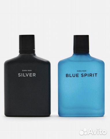 Набор Zara Parfum Silver + Blue Spirit 2*100 Ml купить в Симферополе с 