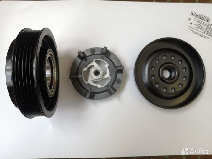 Шкив компрессора кондиционера Opel Corsa D, муфта