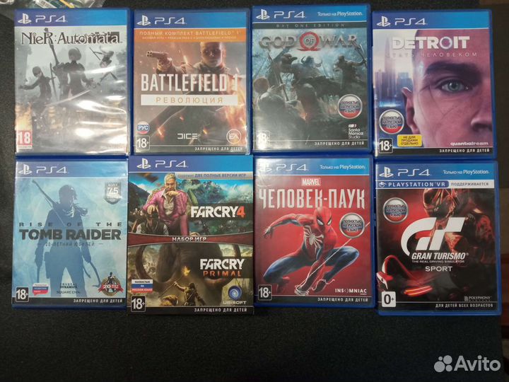 Игры для Sony playstation 4