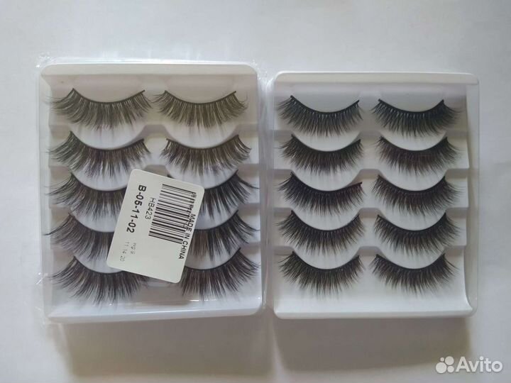 Накладные ресницы и клей