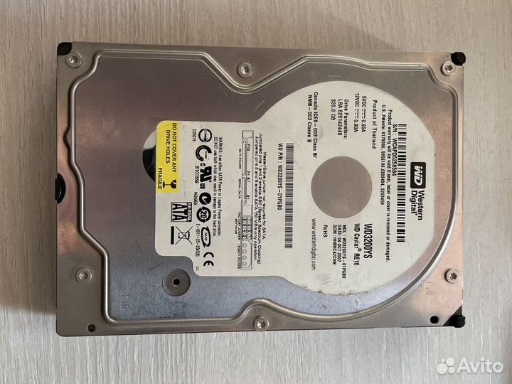 Жесткий диск wd320ys