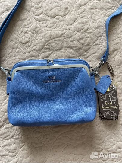 Сумка P&E натуральная кожа