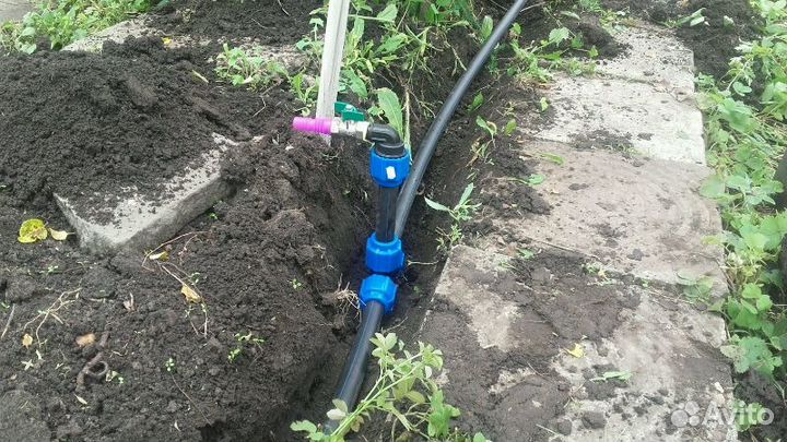 Монтаж, сварка пнд трубы, водопровод, канализация