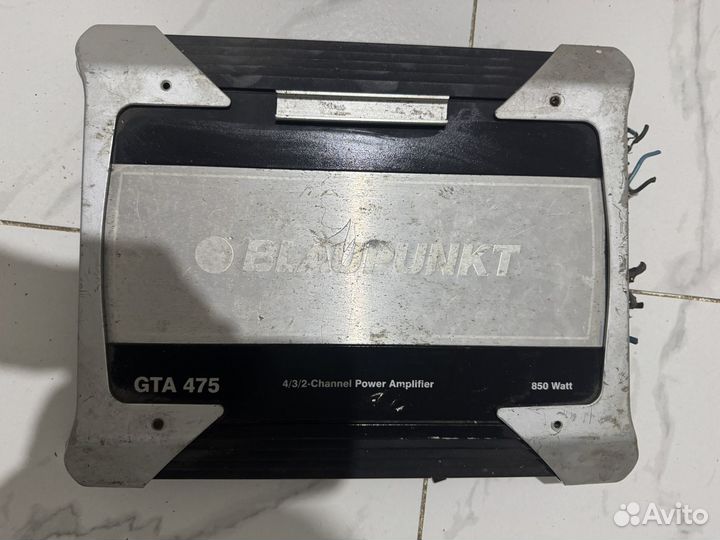 Усилитель blaupunkt gta 475
