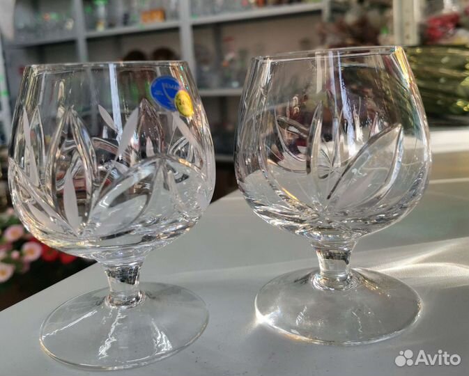 Бокалы,фужеры хрустальные