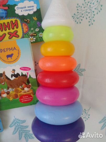 Пазлы, книжки, игрушки