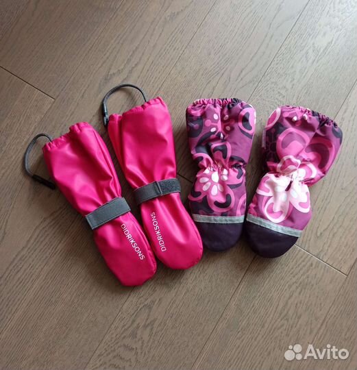 Варежки Didriksons (деми), Kerry Snow (зима)