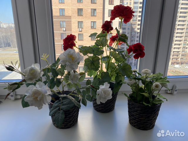 IKEA fejka цветы искусственные с кашпо