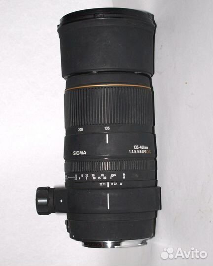 Объектив Sigma AF 135-400mm 4,5-5,6 APO DG
