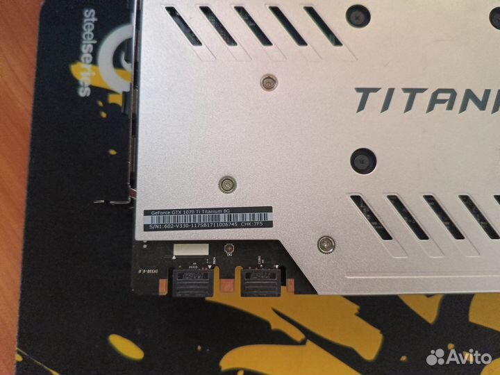 Видеокарта gtx 1070 ti 8gb