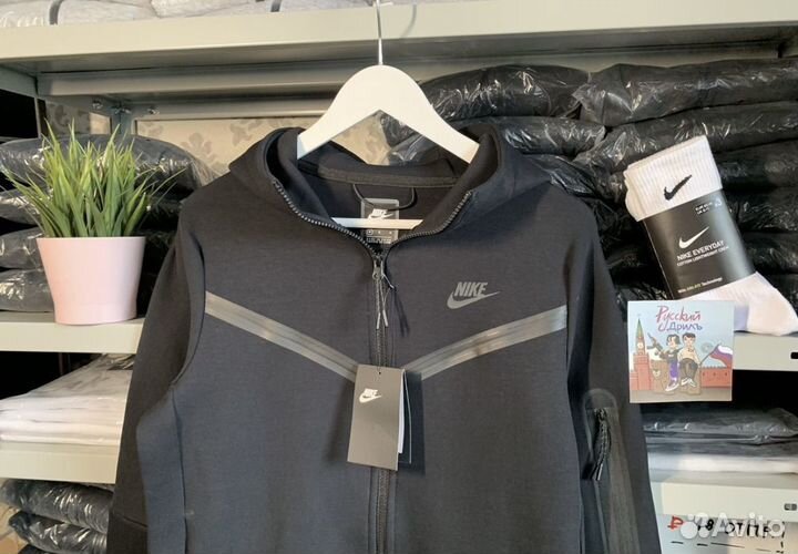 Кофта nike tech fleece