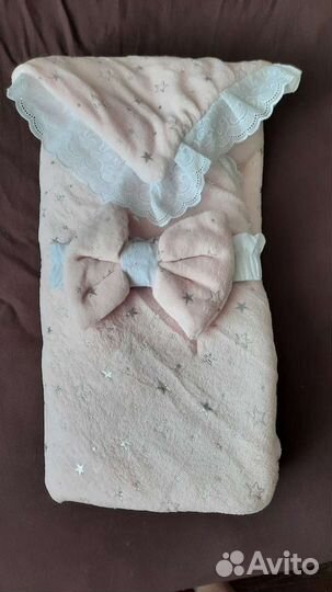 Конверт на выписку для девочки осень