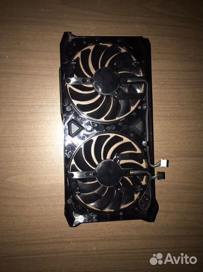 Вентиляторы MSI RTX 3060 ventus 2X с рамкой