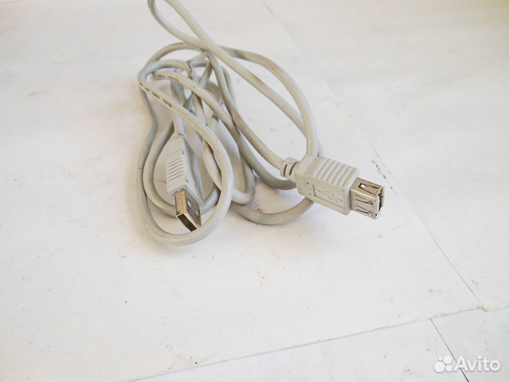 USB 2.0 кабель-удлинитель мама/папа