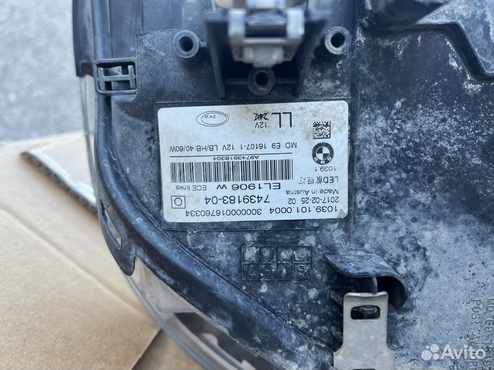 Фары на g30 с блоками