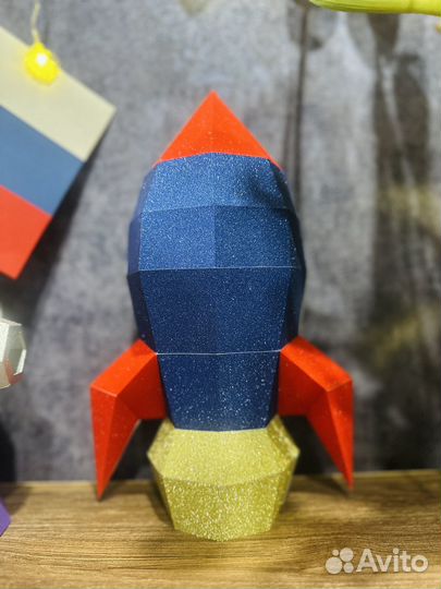 Поделка ракета космос