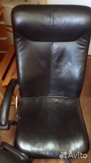 Кресло руководителя кожа бу
