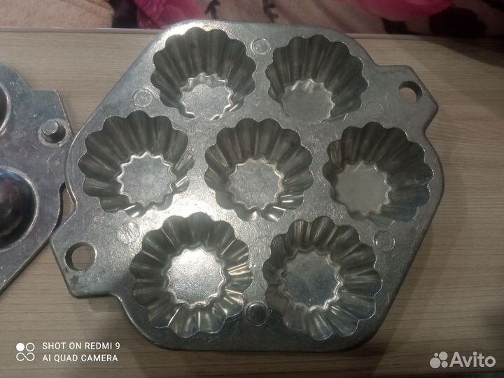 Форма для выпечки кексов СССР