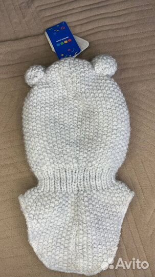 Шапка шлем для девочки