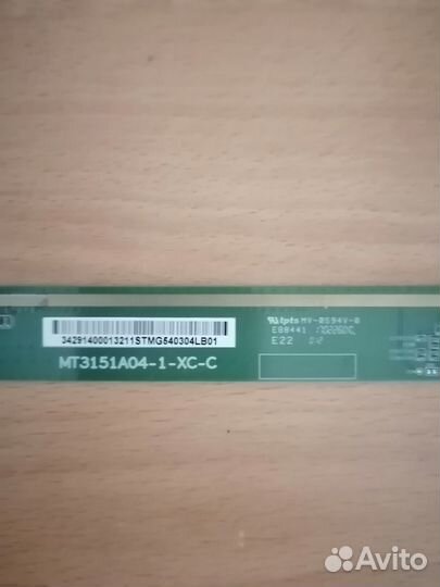 T-CON ST3151A04-9 VER.2.1, MT3151A04-1-XC-C