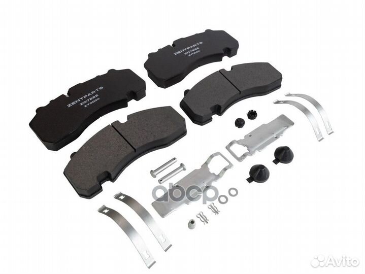 Z07222 колодки дисковые 29167 248x109.5x30отв