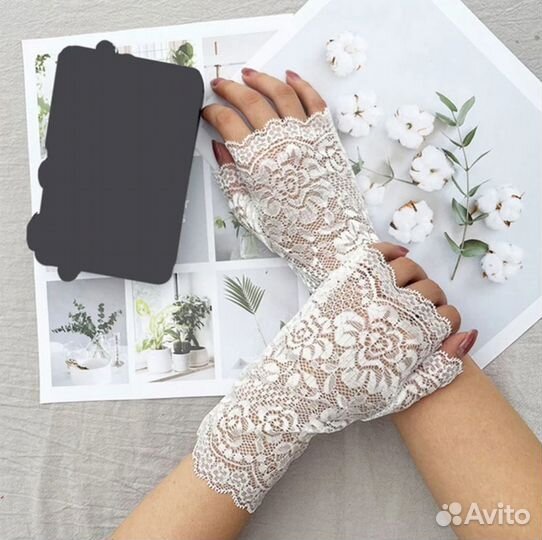 Митенки /перчатки летние