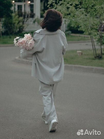 Костюм изо льна