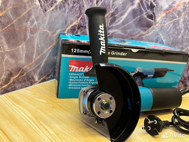 Ушм болгарка makita 125 (6 скоростей)