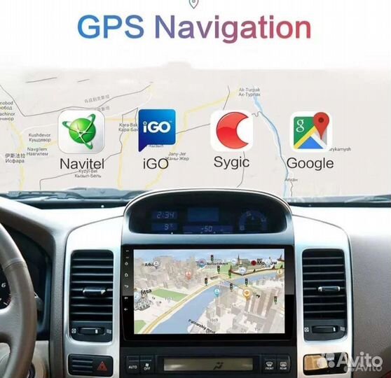 Магнитола Prado 120 android