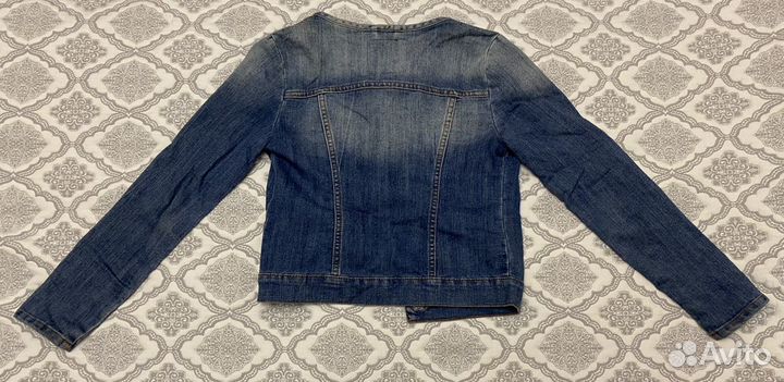 Джинсовая куртка для девочки 146
