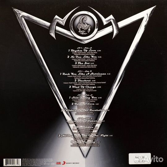 Винил пластинка Scorpions 