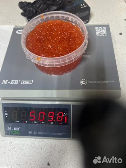 Красная икра горбуши