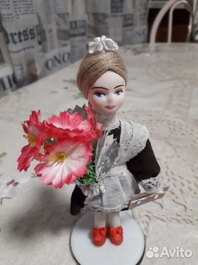 Кукла первоклас 1950-70
