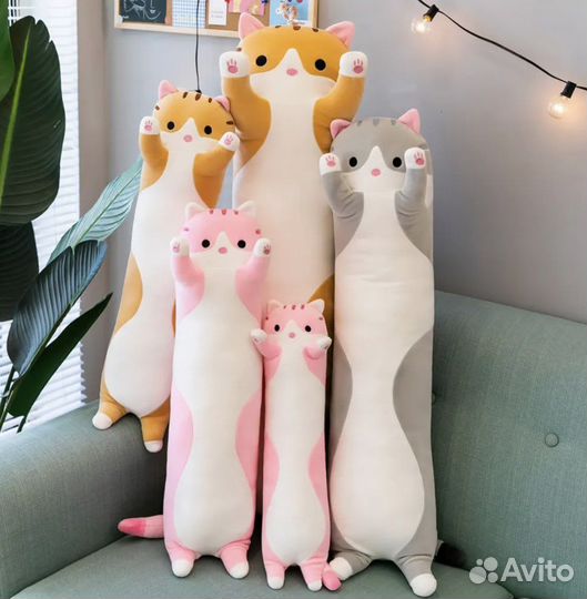 Мягкая игрушка кот батон